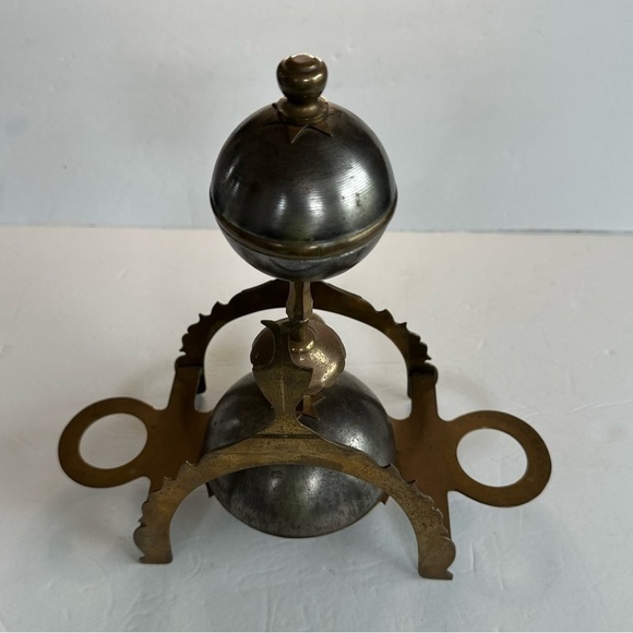 Old Middle East Ottoman Inkwell Brass? - Picture 1 of 8